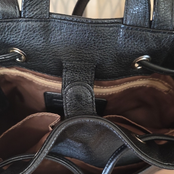 Coach Black 2014 Leather Backpack - Picture 7 of 11